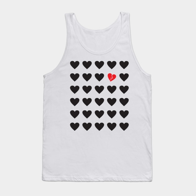 love outcast Tank Top by somatosis